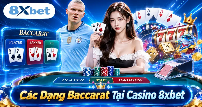 Các Dạng Baccarat Tại Casino 8xbet