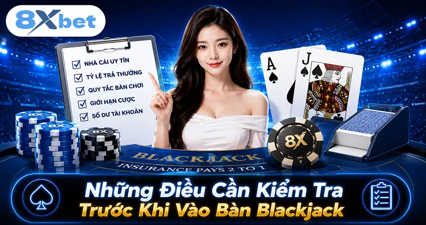 Những Điều Cần Kiểm Tra Trước Khi Vào Bàn Blackjack