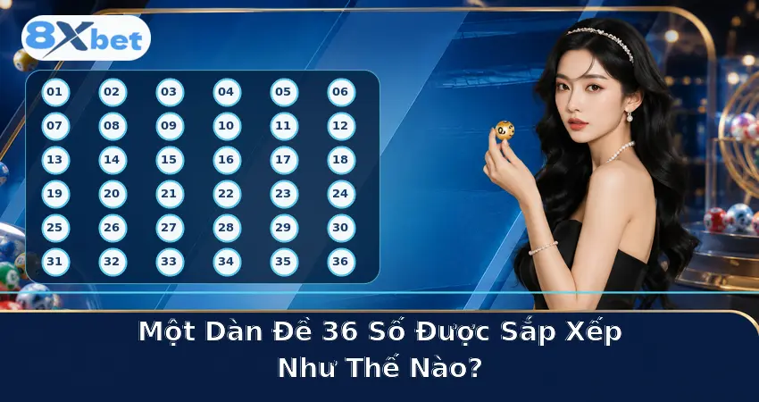 Một Dàn Đề 36 Số Được Sắp Xếp Như Thế Nào