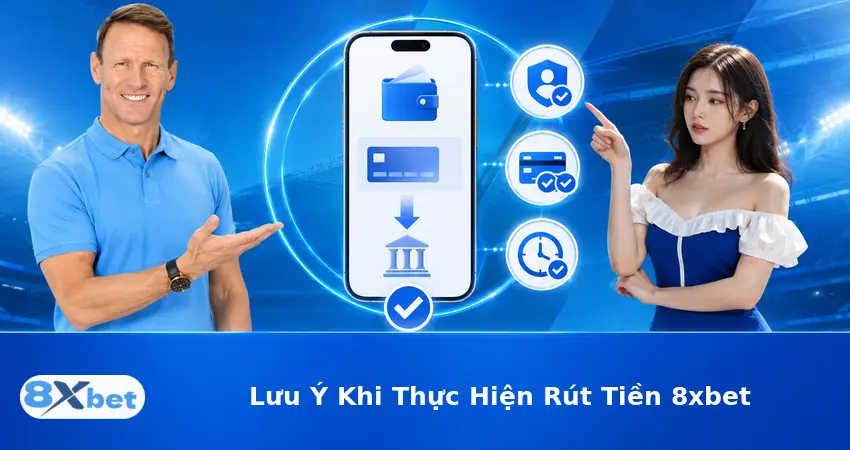 Lưu Ý Khi Thực Hiện Rút Tiền 8xbet